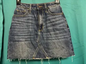 Hollister Denim Blue Jeans Skirt - Classic Washed Blue thumbnail 1