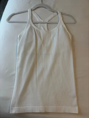 Lululemon Ebb Street Tank white  thumbnail 1