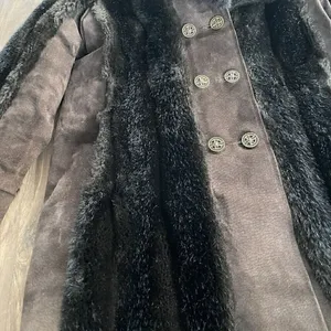 Lykafur Brown Faux Fur Coat for Women Vintage Tissavel France - Sz M w/S… thumbnail 3