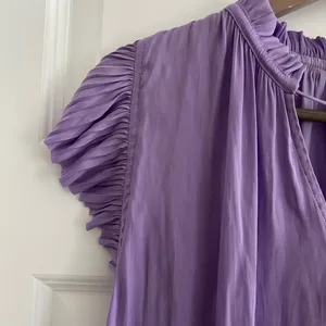 Current Air Ruffle Blouse Purple Lilac Size M thumbnail 3