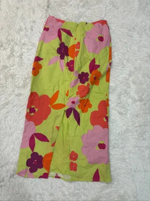 Sabo skirt floral print print midi skirt size 4 thumbnail 2