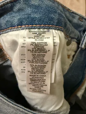 Good American Denim Shorts High-Rise thumbnail 6
