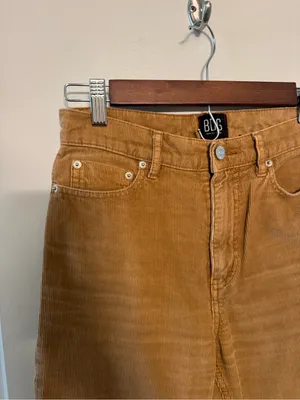 BDG Urban Outfitters Corduroy Slim Straight - Brown/Camel thumbnail 4