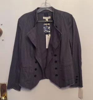 deconstructed double breasted jacket M thumbnail 2