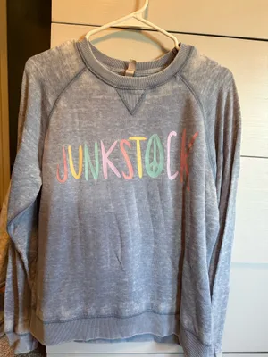 Junkstock crewneck Gray thumbnail 1