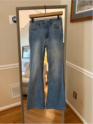Women's Garage Flare Jeans Size 25 Blue thumbnail 2