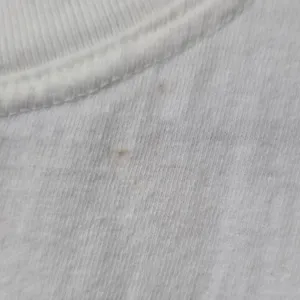 Vintage White Embroidered Costa Rica Cropped Tee thumbnail 5