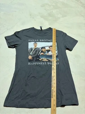 Jonas brothers Charcoal 'Happiness Begins' Graphic Tee large thumbnail 3