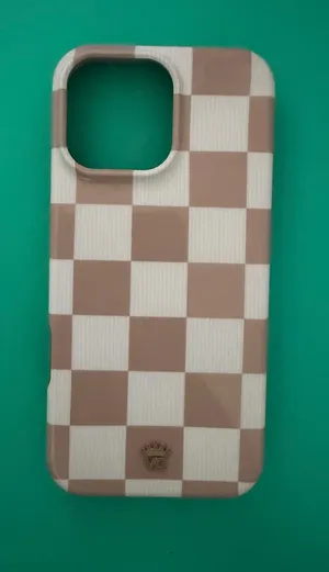 Velvet Caviar Checker IPhone Case thumbnail 1