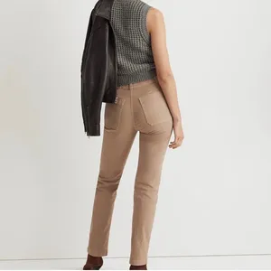 Madewell 90s Straight High Rise Patch Pocket Utility Pants Tan Khaki Size‎ 28 thumbnail 2