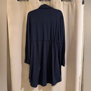 Women’s Kojooin Blue Dress with Ties thumbnail 2
