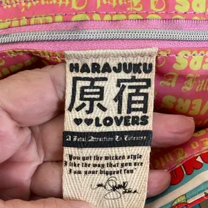 RARE Y2K Harajuku Lovers Gwen Stefani Sunshine Cutie Angel Pinup Girls Bag thumbnail 7
