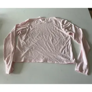 SKIMS New Vintage Crop Long Sleeve in Cherry Blossom 2X thumbnail 4