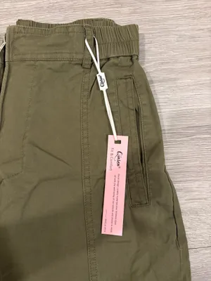 Tinsel Town Denim Couture High Waisted Cargo Pants Zip Front thumbnail 5