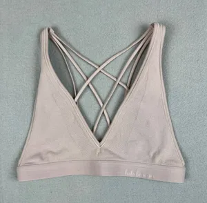lululemon Pale Pink “A little bit closer” bralette Size: Medium thumbnail 1