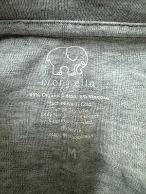 Vineyard Vines Grey Long Sleeve Book Graphic Pocket Tee Size Medium thumbnail 7
