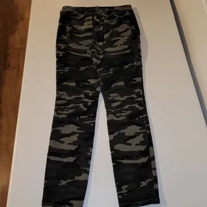 Pilcro And The Letterpress Womens Camo High Rise Skinny Corduroy Pants 29‎ thumbnail 2