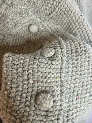 Far Away From Close Wool Blend Crossback Sweater Anthropologie Cable Cardigan S thumbnail 13