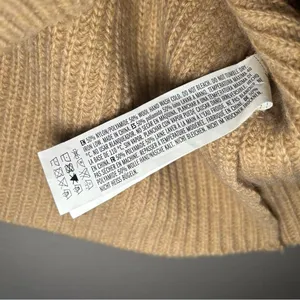 English Factory neutral wool blend knit mini sweater dress women’s size small thumbnail 9
