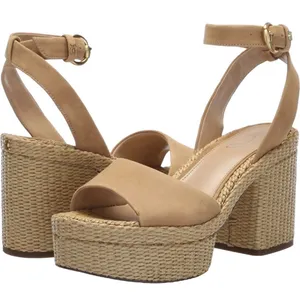 Sam Edelman‎ Womens Immie Wedge Platform Sandal Sand Dune Size 10 thumbnail 2