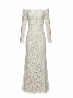 LULUS Romance Dreamer Lace Off-the-Shoulder Dress, White, Medium thumbnail 11