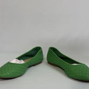 On 34th Size-6M‎ Women's Friyaa Woven Ballet Flats Green thumbnail 7