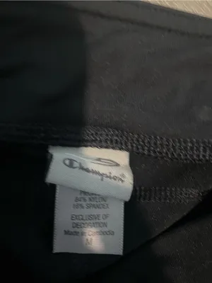 Champion Black High-Waist Performance Leggings thumbnail 2