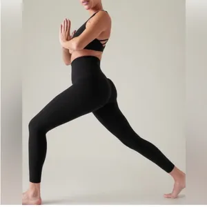 Athleta ultra high rise elation leggings black XS thumbnail 9