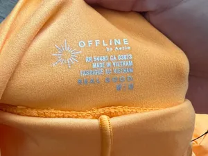 Aerie medium orange tennis skort thumbnail 8