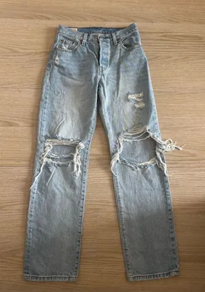 Levi’s Premium 90’s 501 Distressed Jeans thumbnail 1