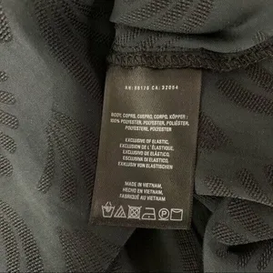 Anthropologie Black Smocked Ruffle Strap Sleeveless Textured‎ Boho Tank Top S thumbnail 7