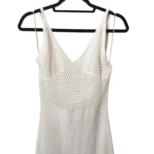 ARITZIA Wilfred Evie Crochet Midi Dress White Large‎ thumbnail 5