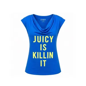 🆕Juicy Couture Sport Blue Short Sleeve Shirt thumbnail 2