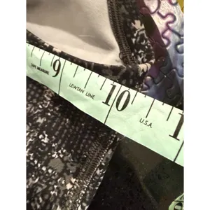 LULULEMON COOL RACERBACK TANK BLACK‎ WHITE size 2 thumbnail 5