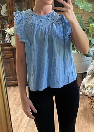 Design 365 Blouse Blue thumbnail 1