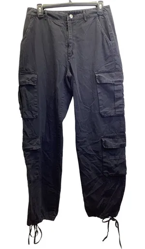 Cargo Pants Size Medium Women’s Black, Preloved Black thumbnail 1