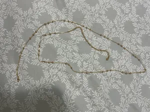 Boutique 18k Beaded Body Chain thumbnail 3