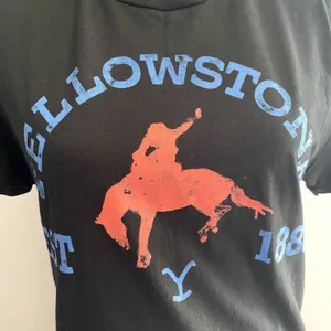 Yellowstone Graphic Tee Short Sleeve T-Shirt Black Western Cowgirl Size Small‎ thumbnail 2
