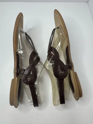 B.O.C Brown Vegan Leather Strappy Sandals Size 9 thumbnail 5
