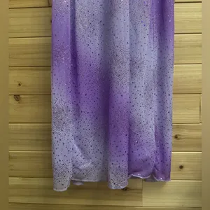 Vintage Y2K Taboo Small Purple Ombre Sparkle Glitter Fairy Whimsigoth Prom Dress thumbnail 9