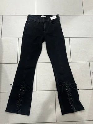 High rise bootcut lace Jean thumbnail 8