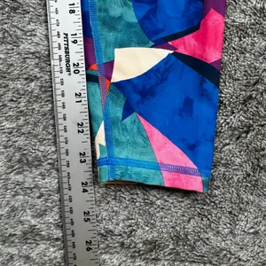 Old Navy Activewear Set Women's Small/Medium Blue Geometric thumbnail 2