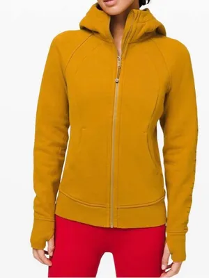 lululemon athletica Scuba Hoodie-Lunar New Year-Fools Gold-Size 8 thumbnail 1