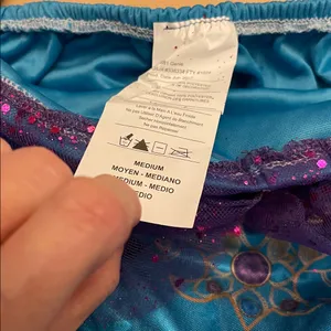 #4 Women's 2Pc Gypsy Belly Dancer 💃 Halloween 🎃 Costume Blue Purple size Medium thumbnail 7