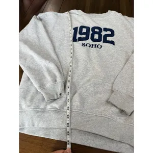 Cotton On Gray Crewneck Fleece Sweatshirt 1982 SOHO Graphic Logo Size M thumbnail 6