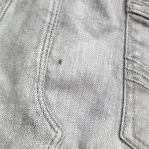 Hollister Y2K Grey Micro Mini Denim Skirt Women’s 7 thumbnail 4