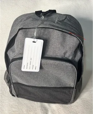 Lightweight Gray Backpack NWT Compartment Daypack For School Work Travel thumbnail 1