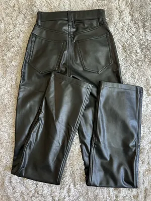 Abercrombie and fitch leather jeans thumbnail 2
