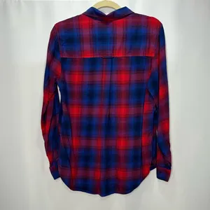American Eagle Vintage Boyfriend Button Down Flannel Shirt thumbnail 2