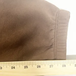 Nuuds Womens Oversized Brown Fleece Lined Classic Sweatpants‎ Joggers Size M thumbnail 14
